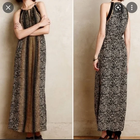 Anthropologie | Dresses | Anthropologie Greylin Beaded Maxi Dress | Poshmark